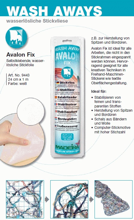 ESTABILIZADOR AVALON FIX - 24CM X 1M AUTO ADHES. - Image 2